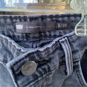 Gray Levi jeans
